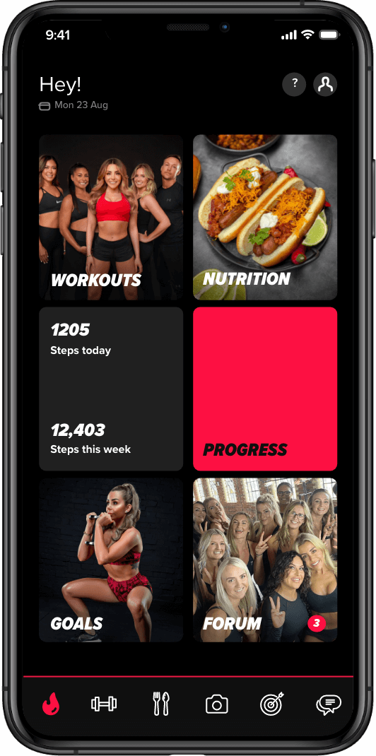 Nutrition for all with the Courtney Black Fitness App 