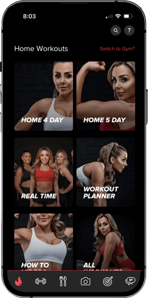 home-workout-screen