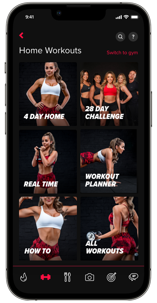 Courtney Black Fitness App