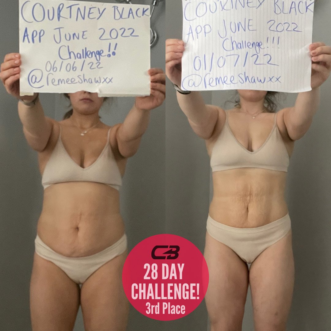 Courtney Black App - 28 Day Challenge Warrior