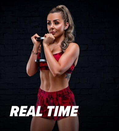 Courtney Black Fitness App - Real time